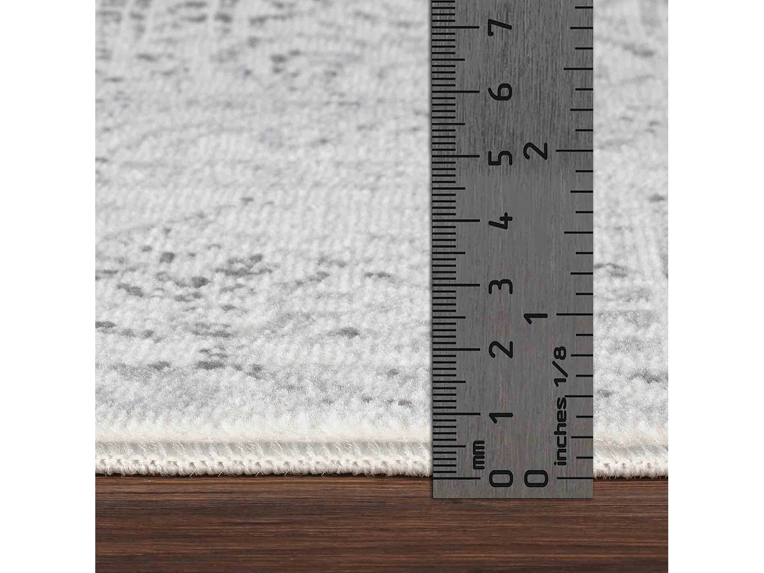 Tapis Vintage Oriental - Gris/Ivoire - 160x215cm - DANIA