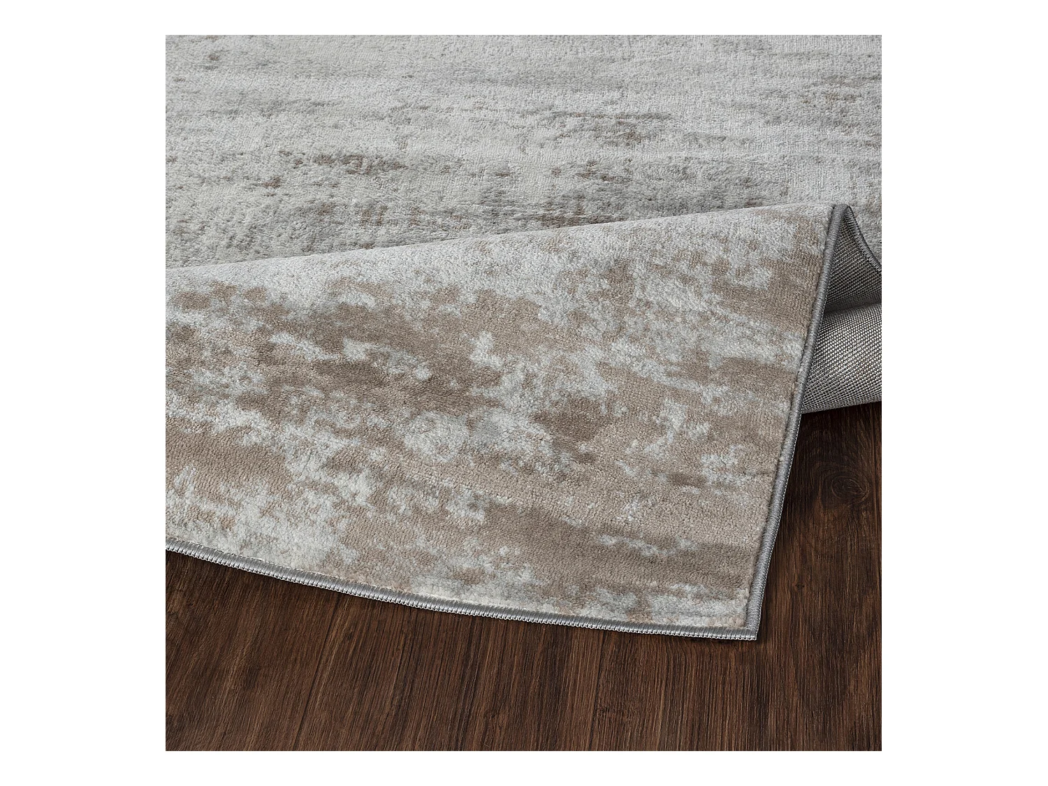 Tapis Abstrait Moderne - Beige/Blanc - 160x215cm - MILENA