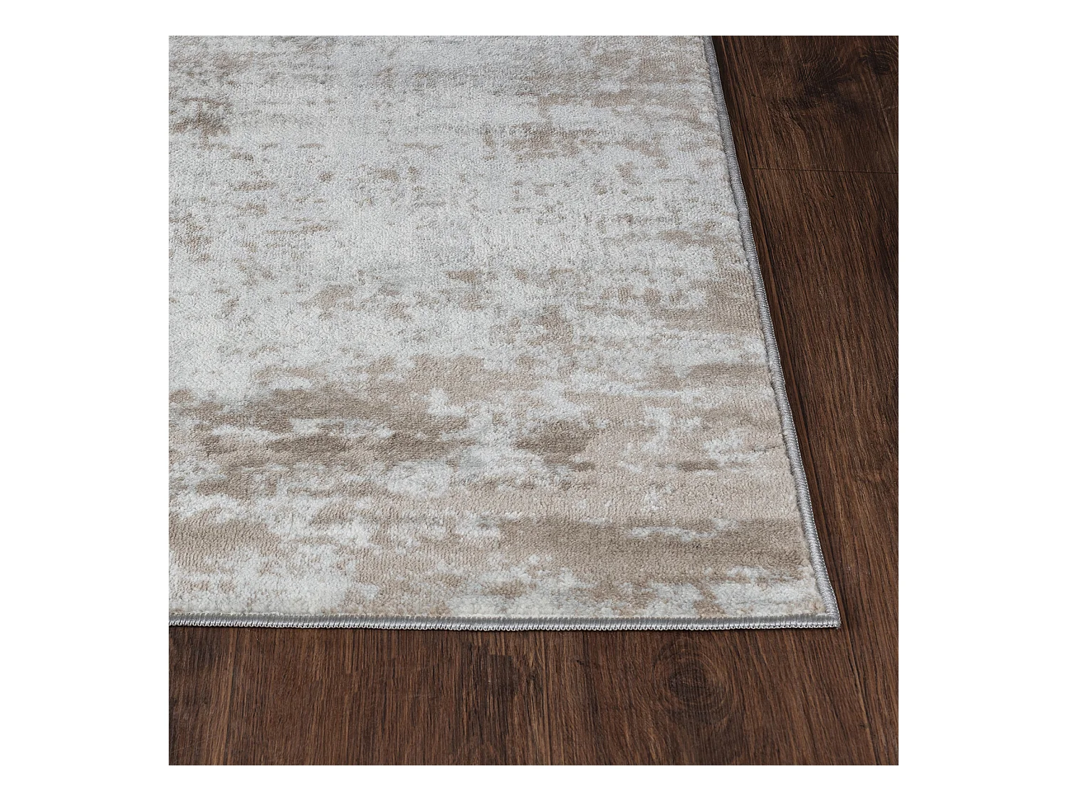 Tapis Abstrait Moderne - Beige/Blanc - 160x215cm - MILENA