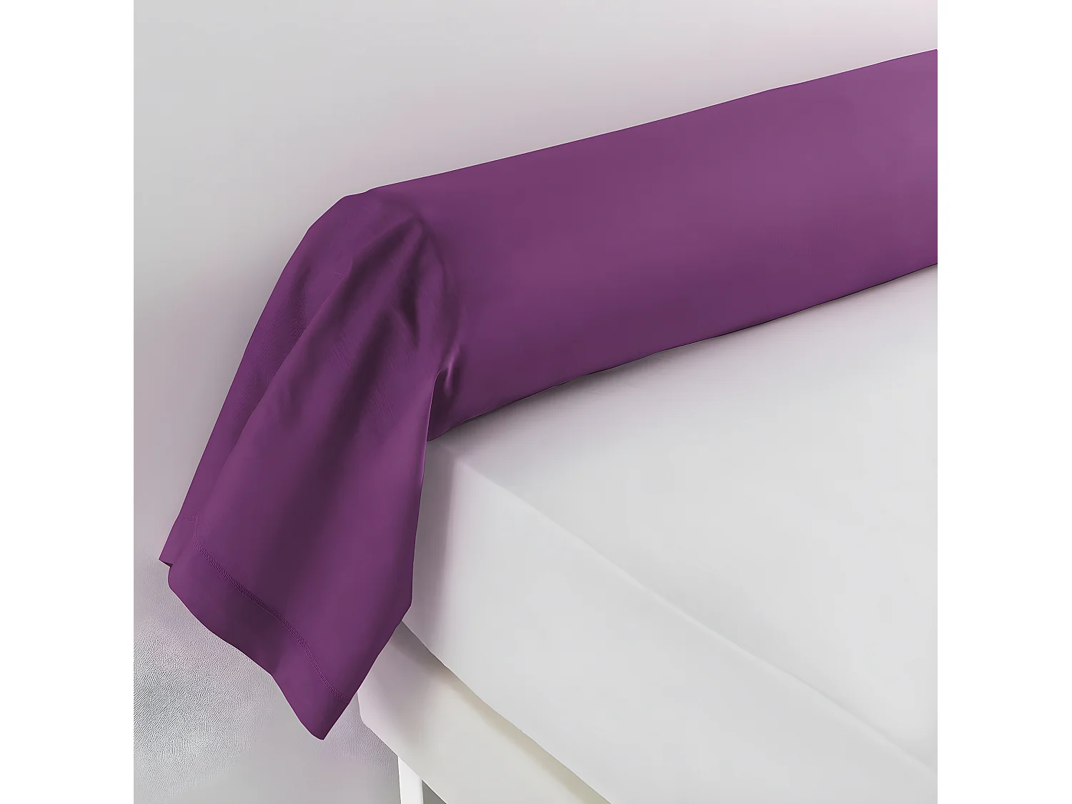 Taie de Traversin "Lina" 85x185cm Myrtille