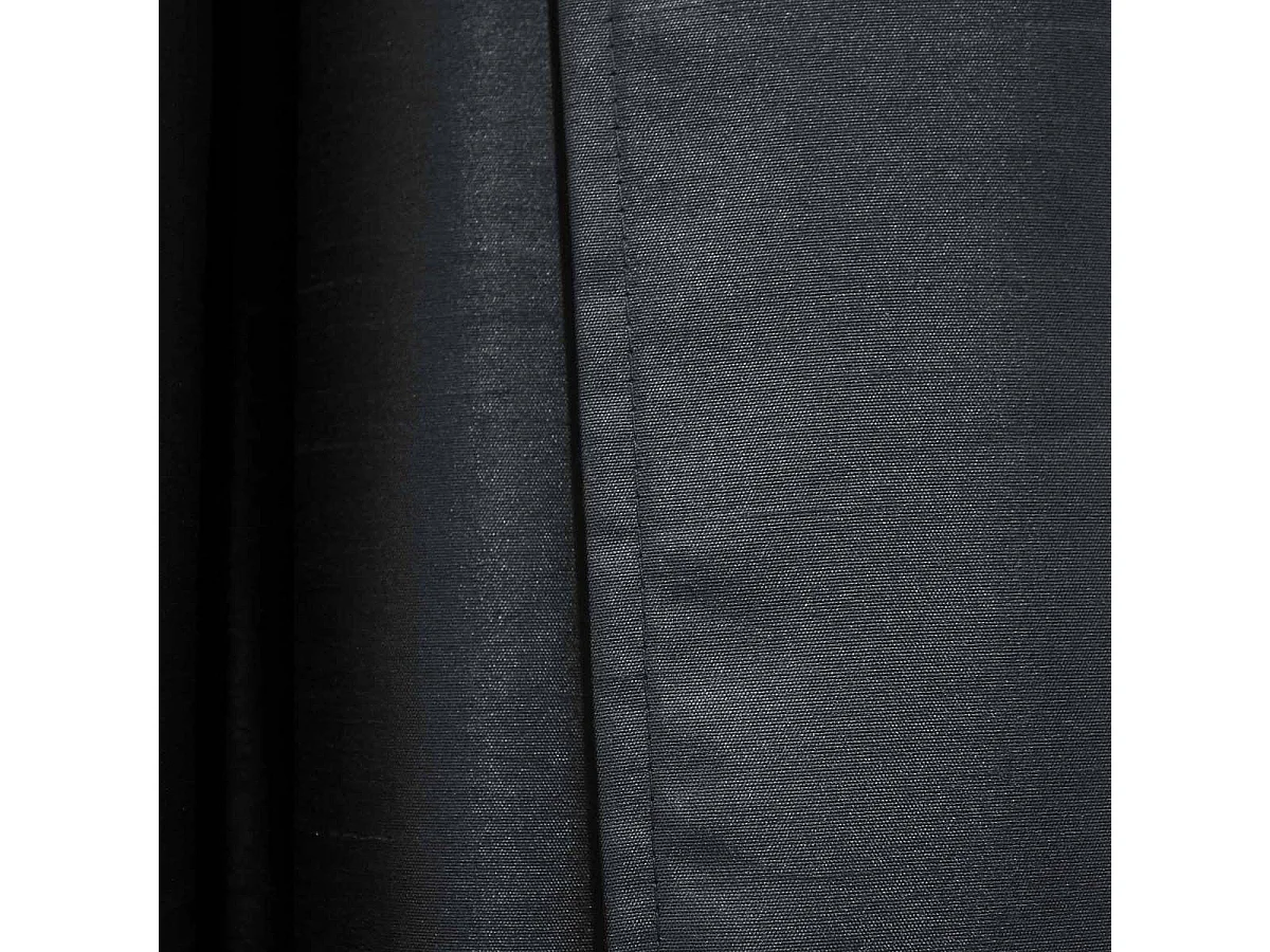 Rideau à Oeillets "Shana" 140x240cm Gris Anthracite