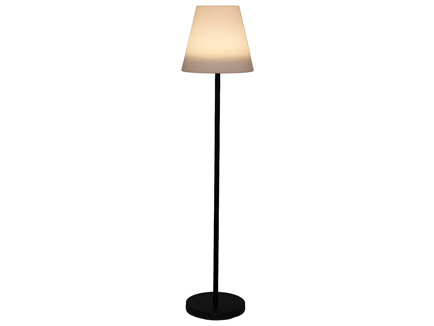 Lampadaire d'Extérieur "Rony" 150cm Blanc