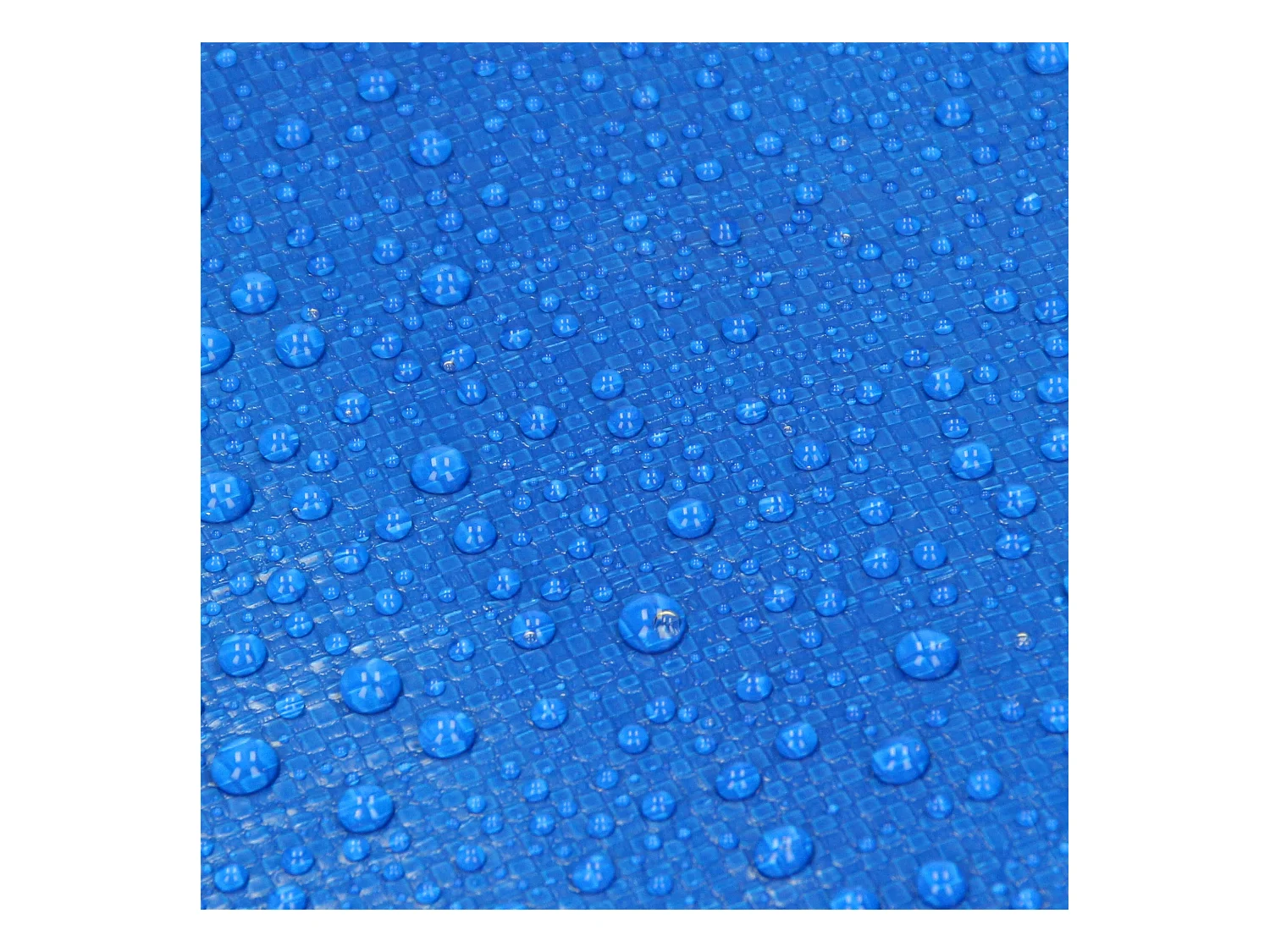 Funda impermeable PE con ojales 1,5x6 m 180 g/m² azul ECD Germany