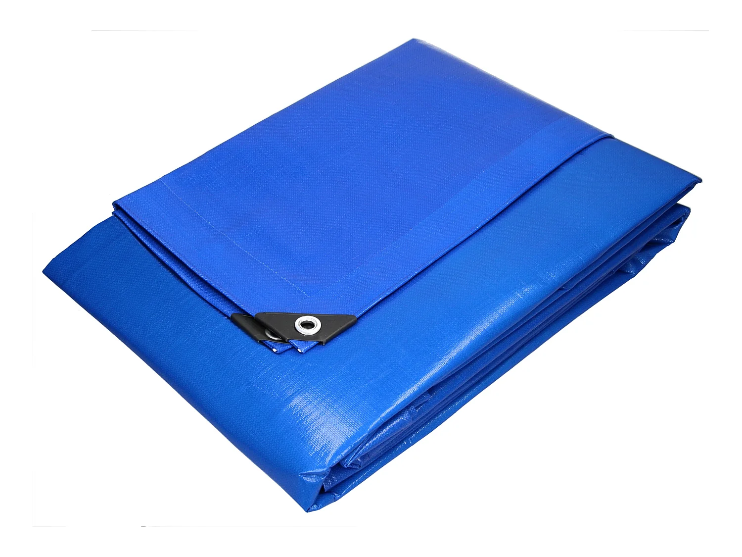 Funda impermeable de PE con ojales 6x8 m 180 g/m² azul ECD Germany