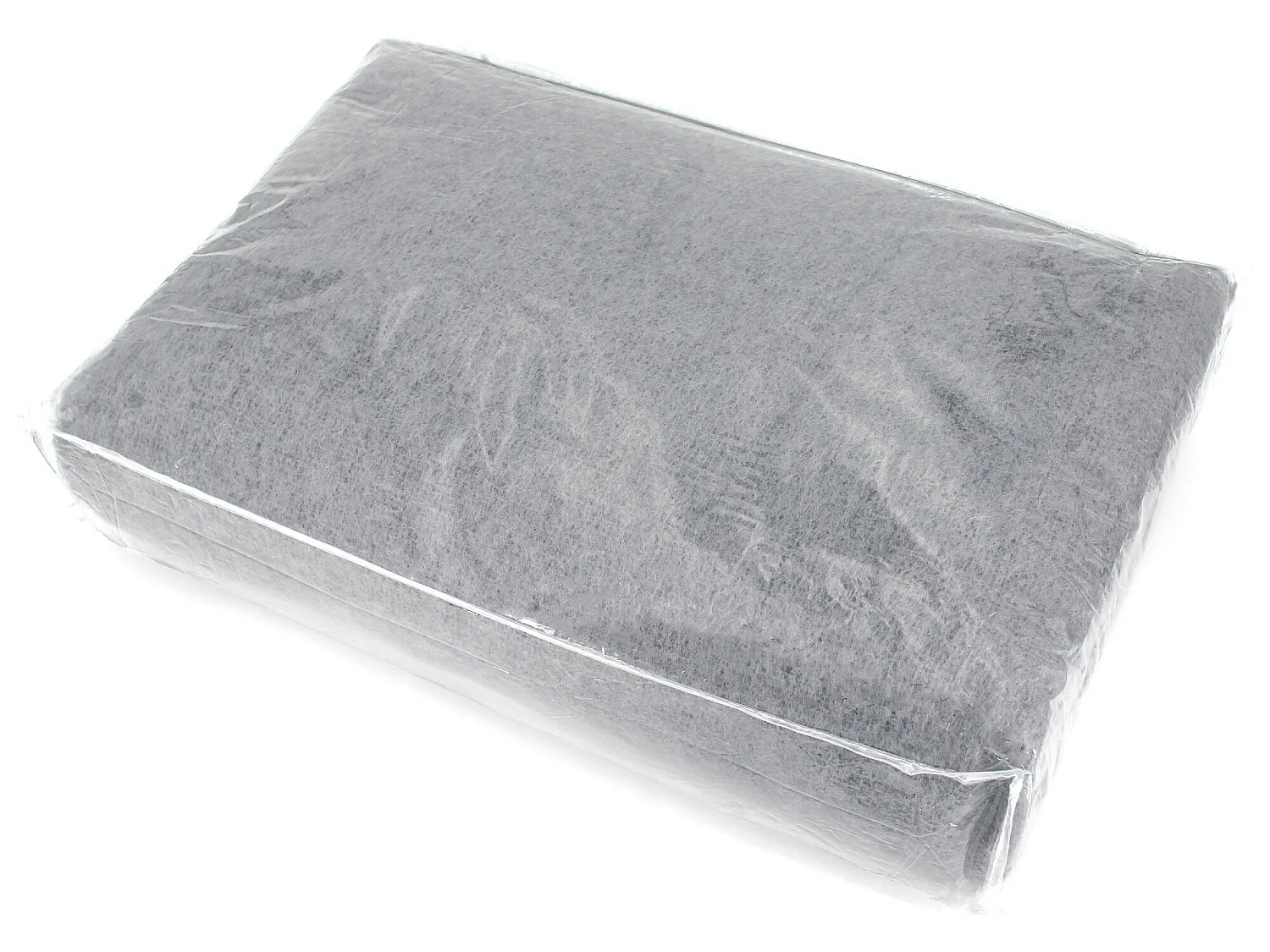 Couverture 180x220 cm Laine Mohair THESEE Gris Perle