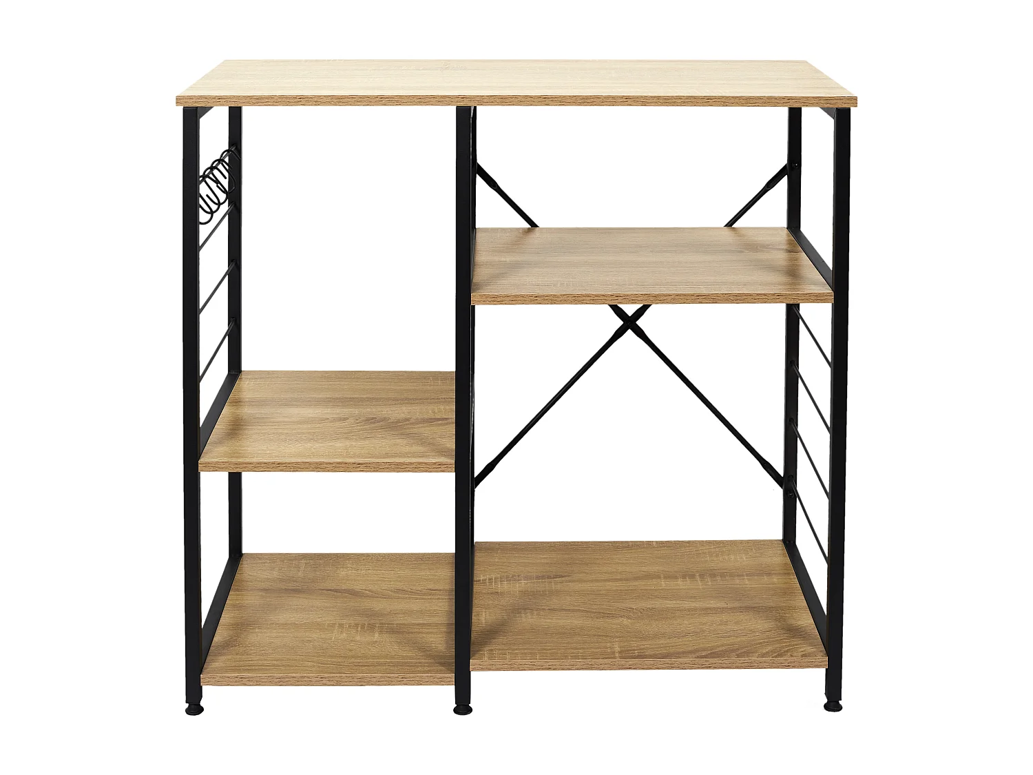 Meuble De Rangement D Appoint Stan Noir, Marron