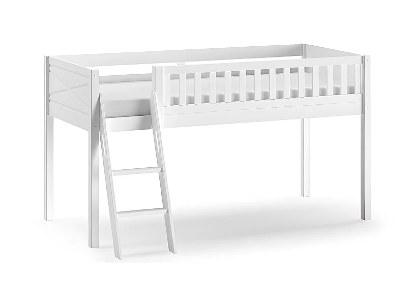 Lit Enfant "Scott" 90x200cm Blanc