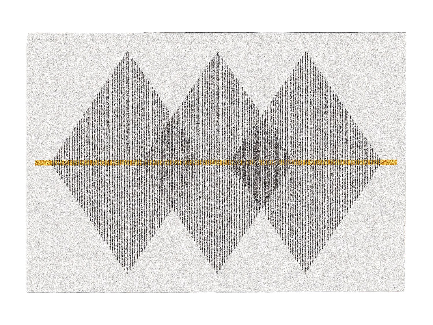 Teppich mit geometrischen Formen - 160 x 230 cm - Weiß & Grau - NIMIRIA günstig online kaufen