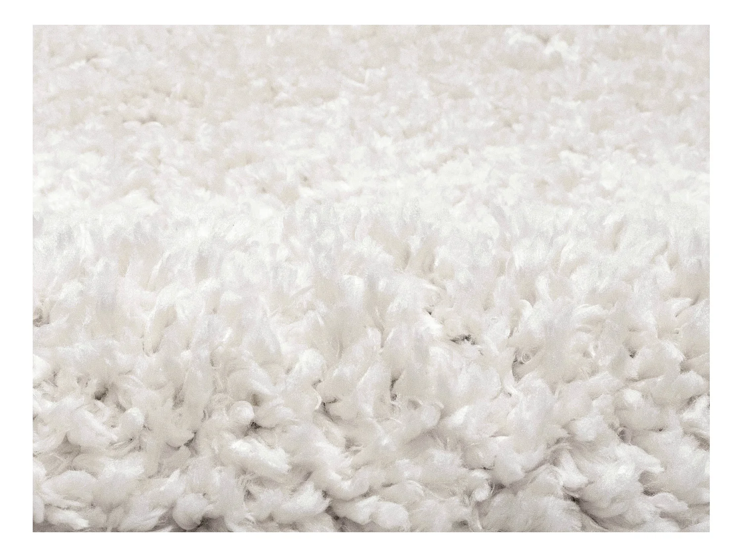 Shaggy matta med abstrakt mönster - 160 x 230 cm - Crème och rosa - MYNIO