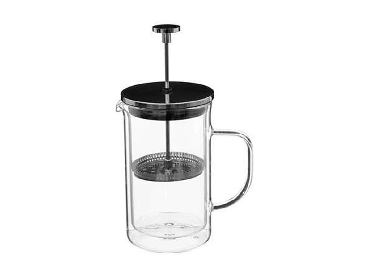 Cafetière Double Paroi en Verre "Loft" 60cl Noir