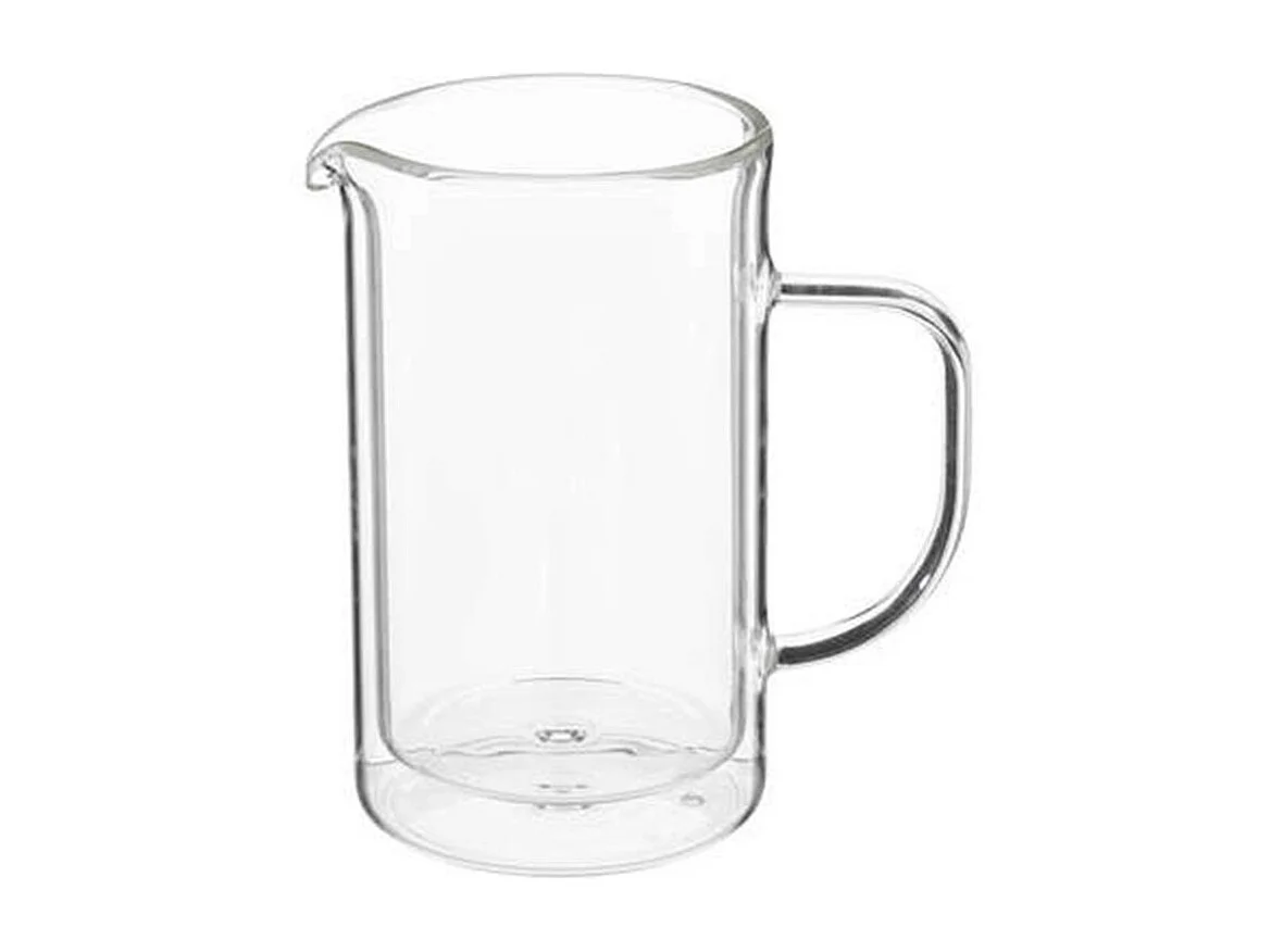 Cafetière Double Paroi en Verre "Loft" 60cl Noir