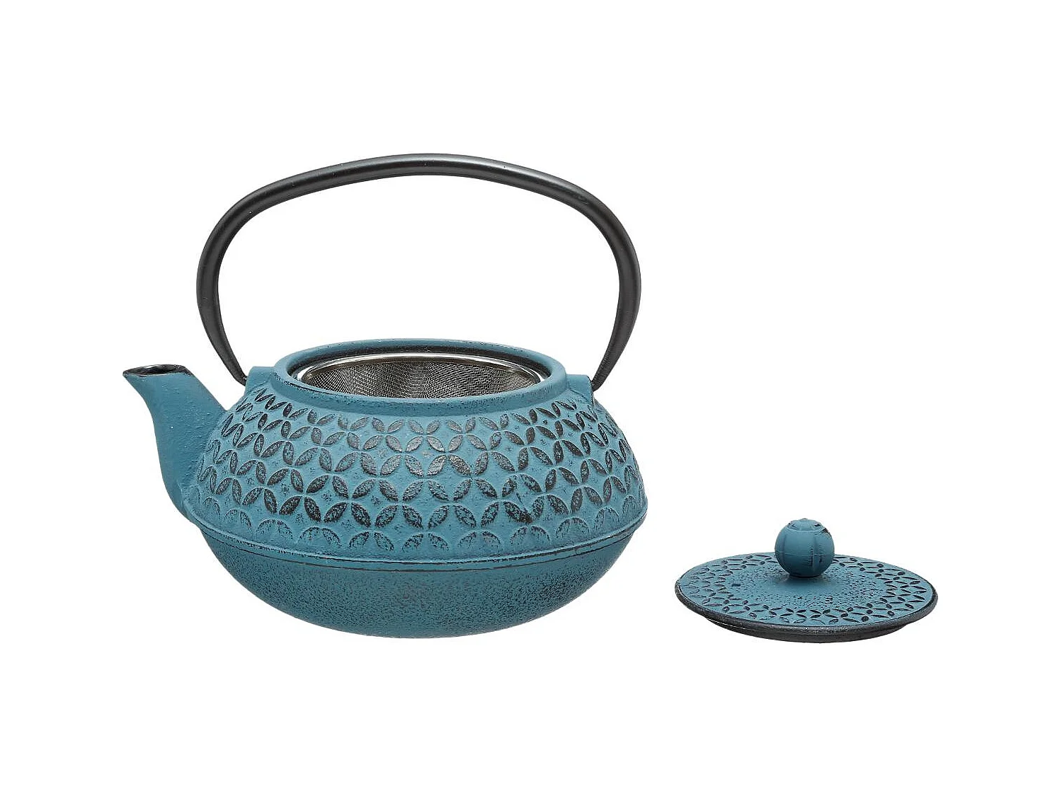 Théière "Flower" 1L Bleu