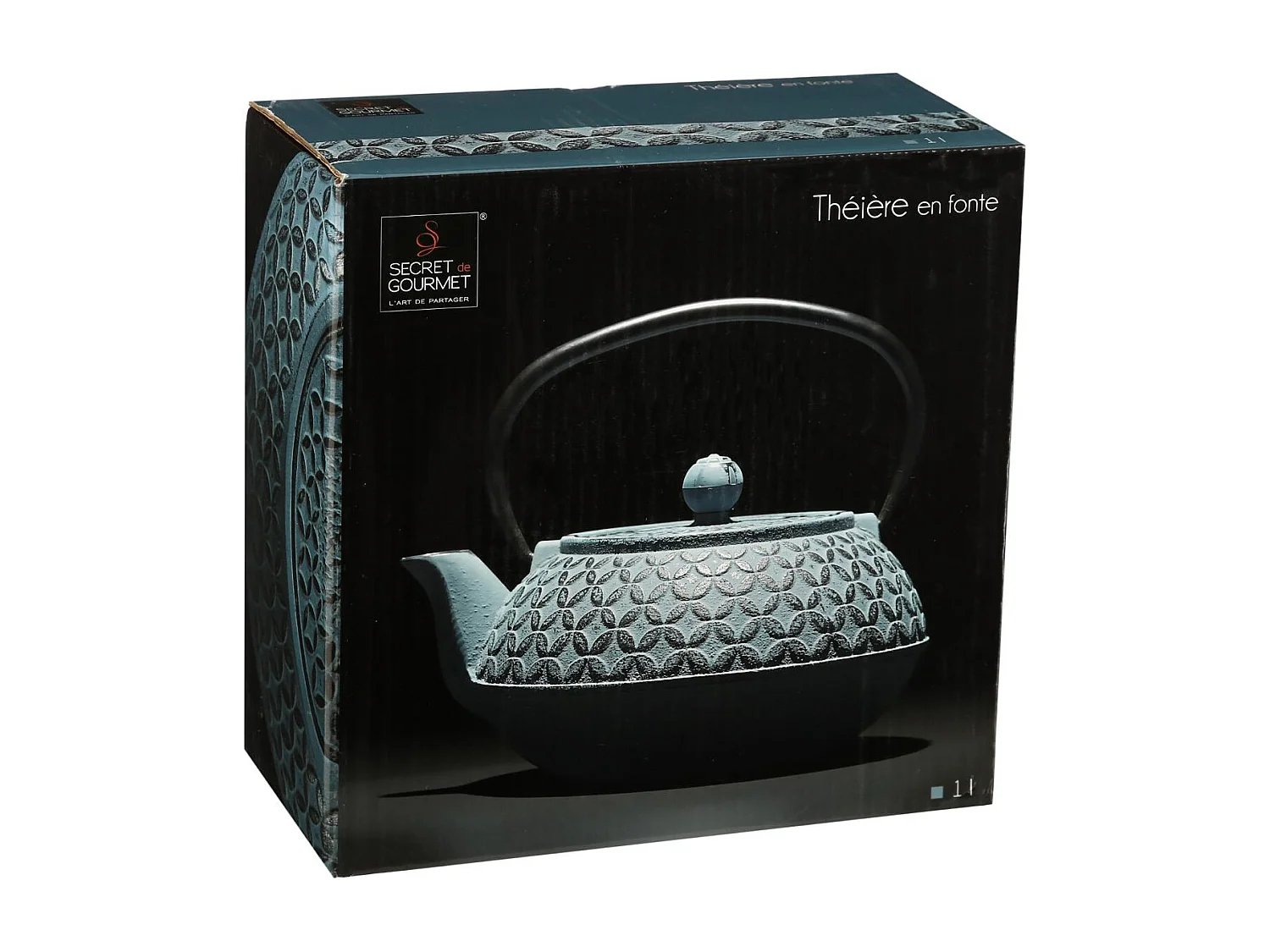 Théière "Flower" 1L Bleu