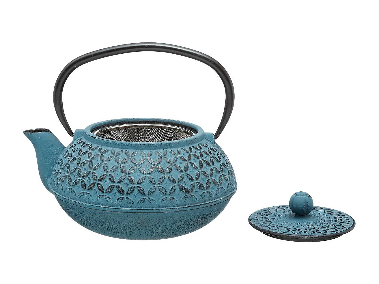 Théière "Flower" 1L Bleu