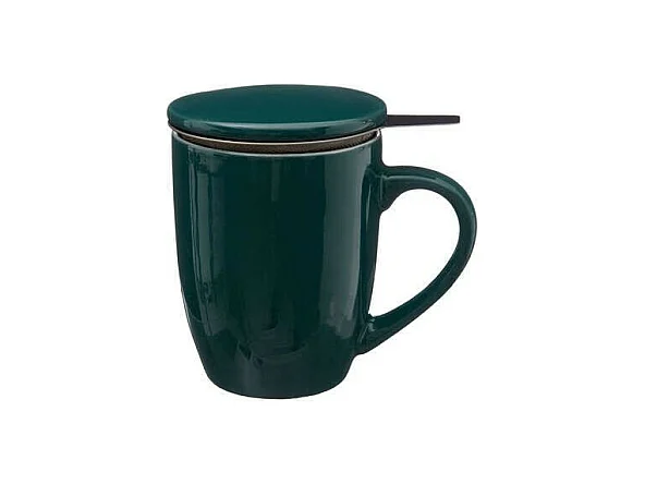 Tisanière en Faïence "Colorama" 32cl Bleu