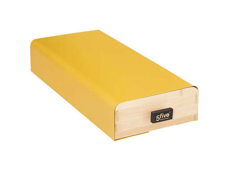 Porte 30 Capsules Déco "Modern" 38cm Moutarde