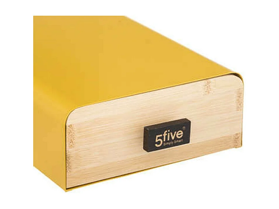 Porte 30 Capsules Déco "Modern" 38cm Moutarde