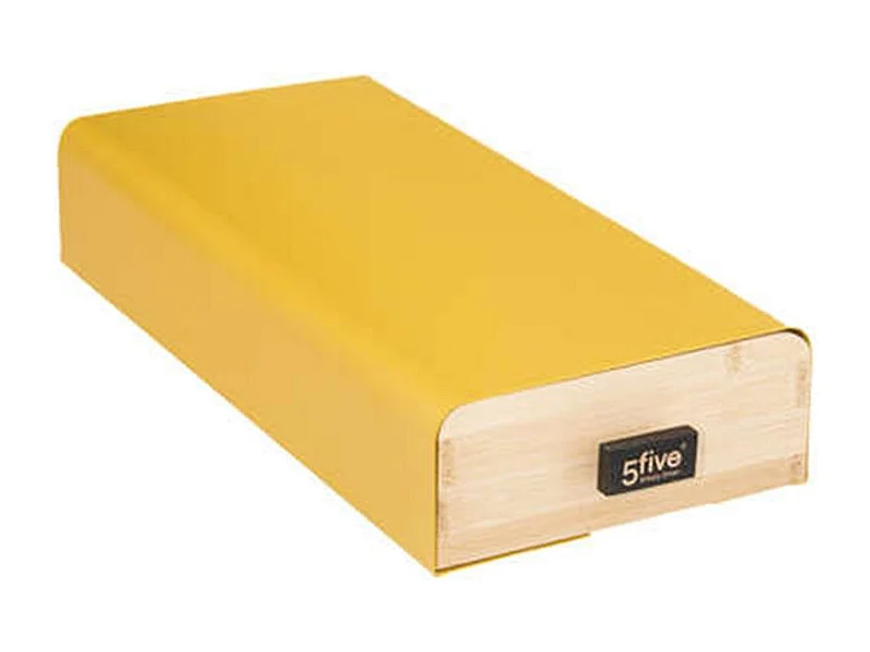 Porte 30 Capsules Déco "Modern" 38cm Moutarde