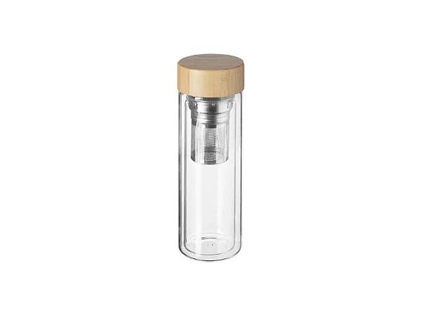 Théière Double Paroi "Bambou" 40cl Naturel