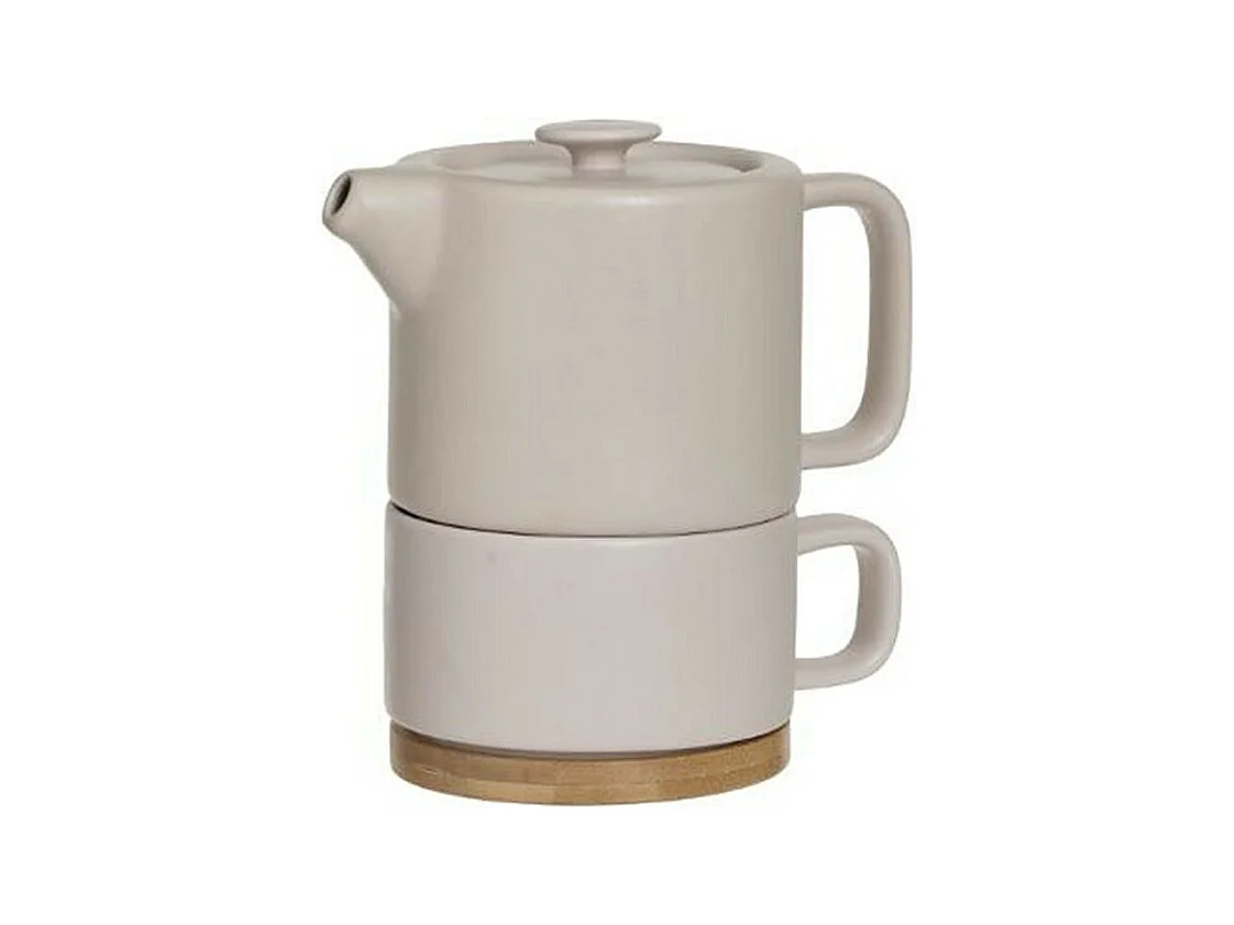 Théière avec Tasse "Nature" 40cl Rose