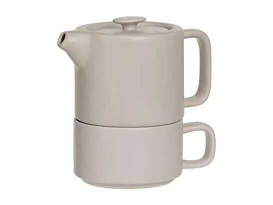 Théière avec Tasse "Nature" 40cl Rose