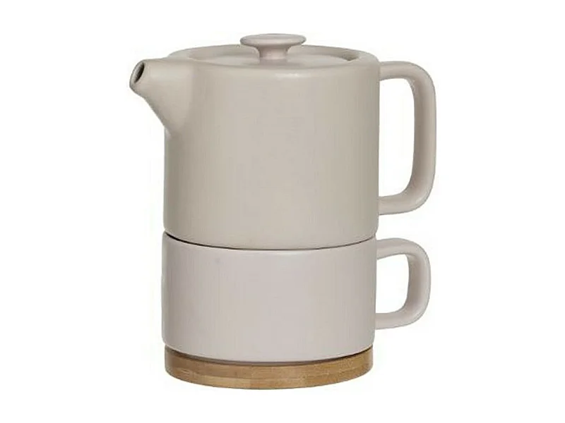 Théière avec Tasse "Nature" 40cl Rose