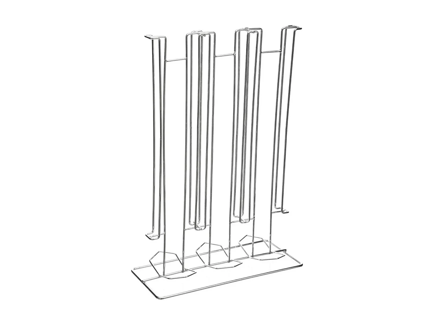 Porte 36 Capsules "Coffee" 31cm Argent