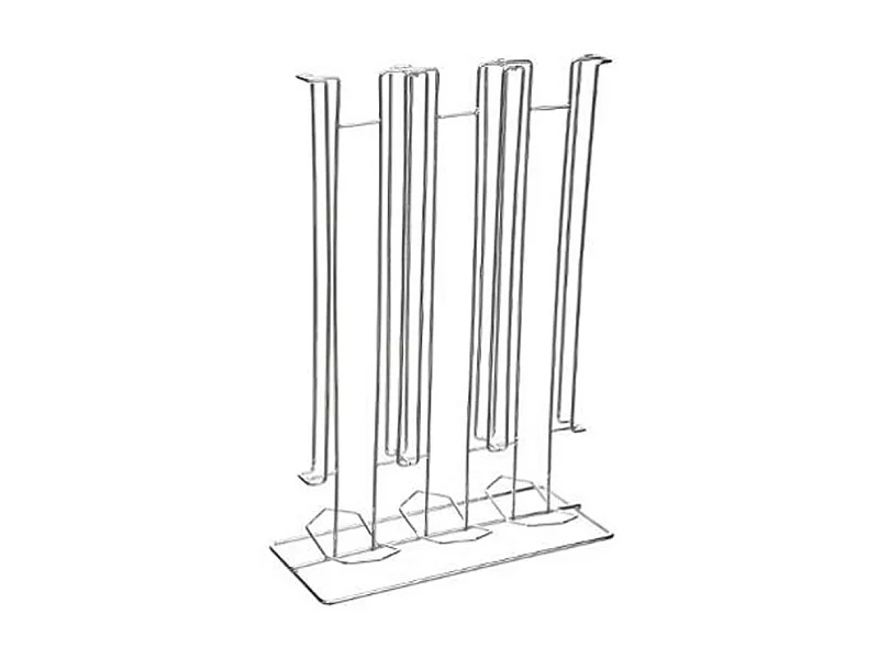 Porte 36 Capsules "Coffee" 31cm Argent