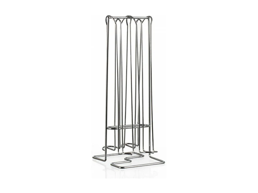 Porte 32 Capsules "Expresso" 29cm Chrome