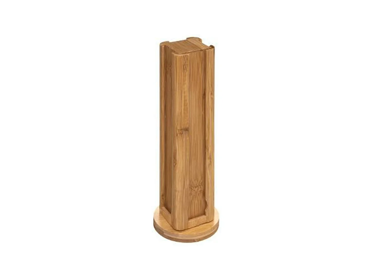 Porte 32 Capsules en Bambou "Rota" 29cm Naturel