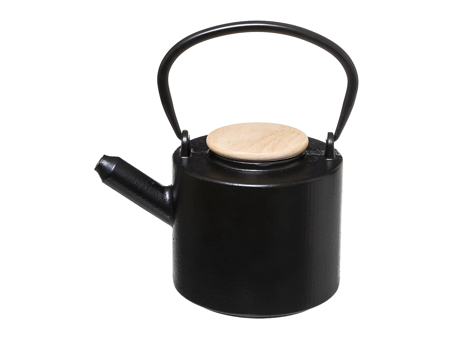 Théière en Fonte "Vie Sauvage" 16cm Noir