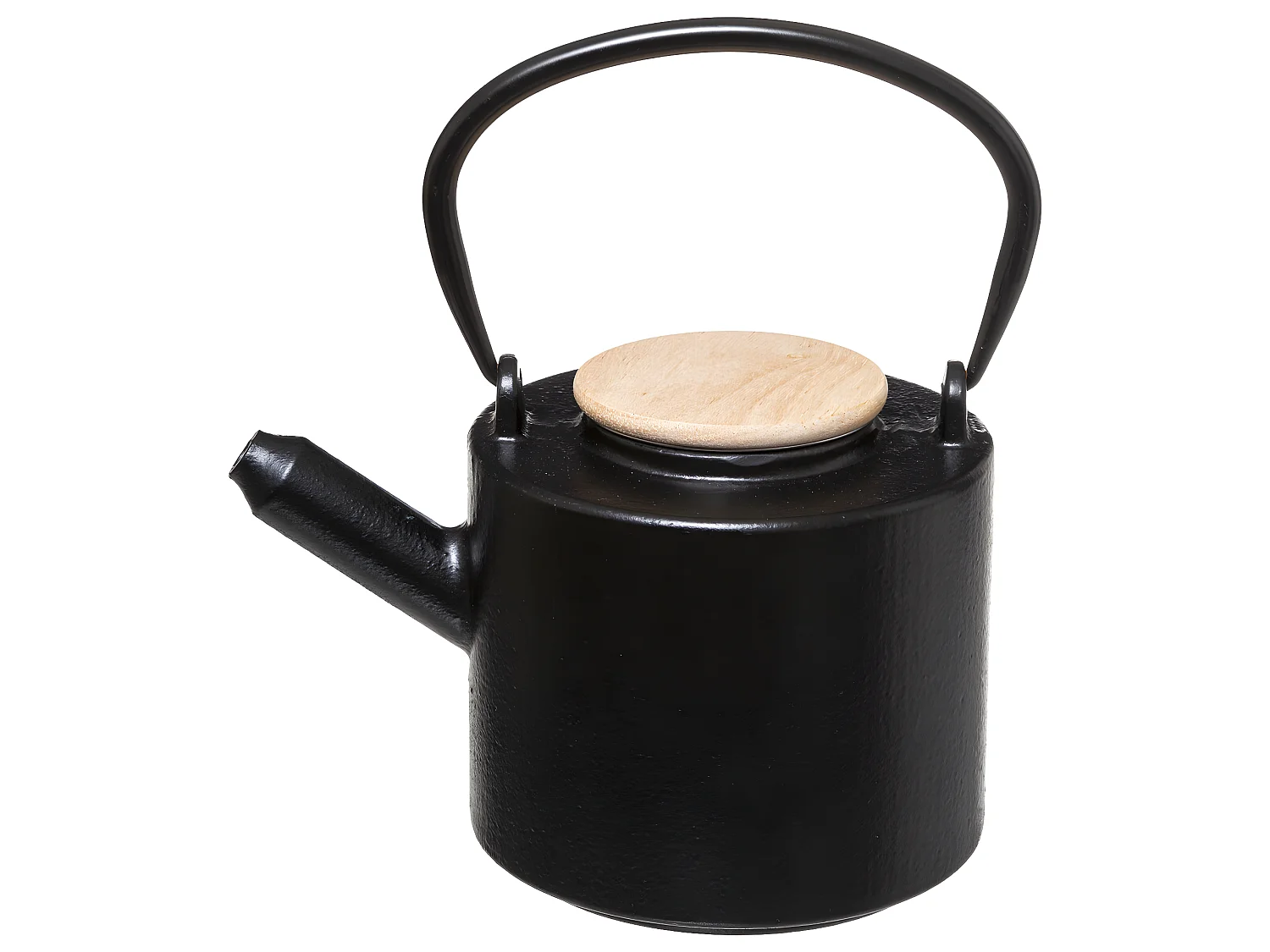 Théière en Fonte "Vie Sauvage" 16cm Noir