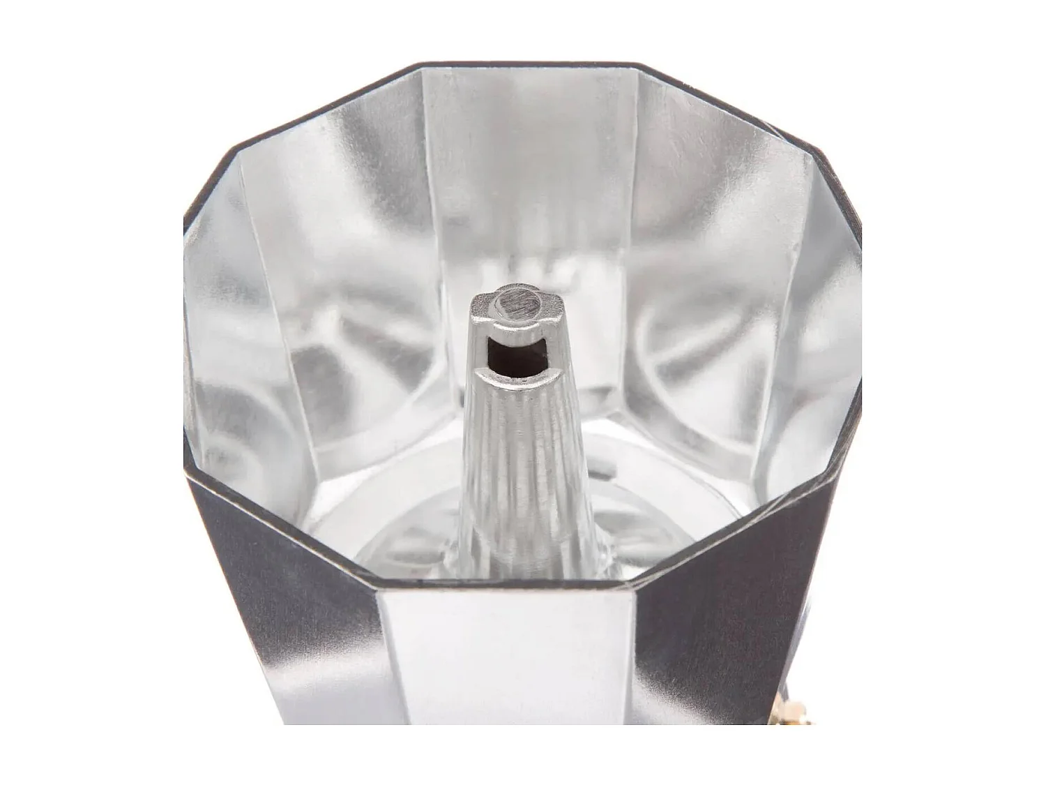 Cafetière Italienne "6 Tasses" 18cm Argent