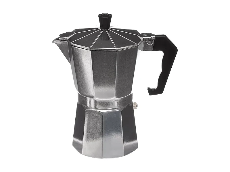 Cafetière Italienne "6 Tasses" 18cm Argent