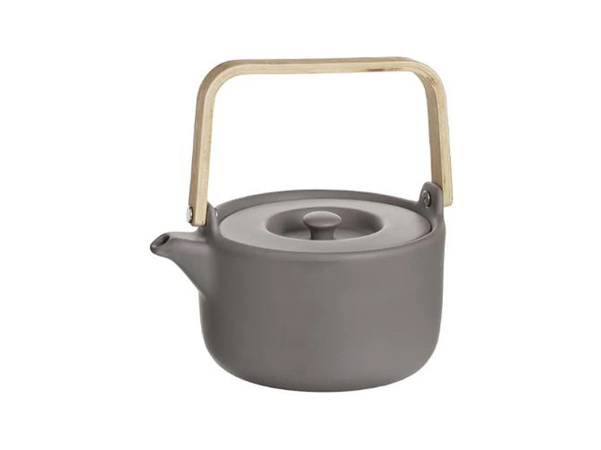 Théière Design "Nature" 80cl Taupe