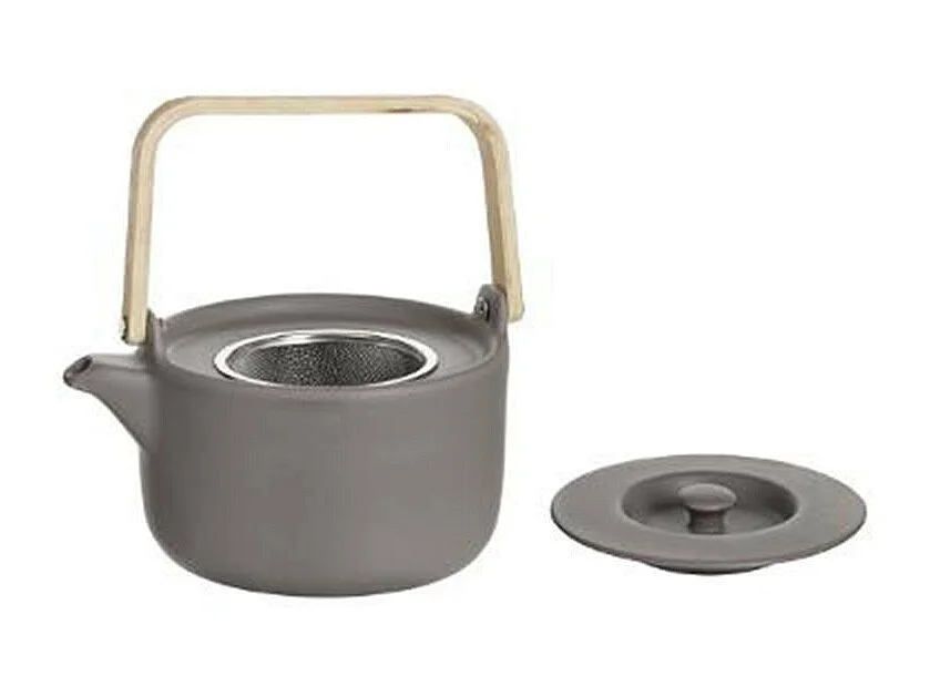 Théière Design "Nature" 80cl Taupe