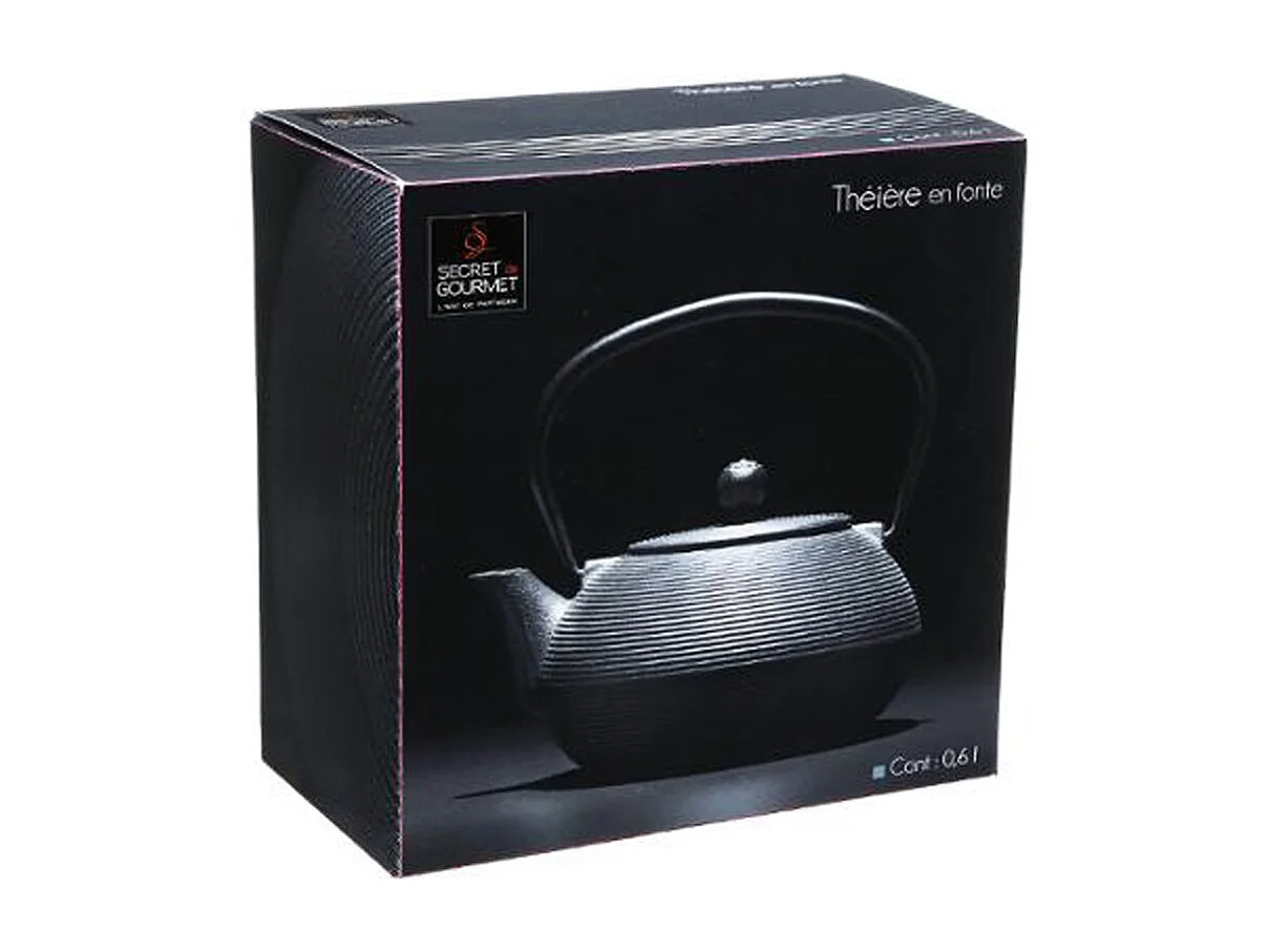 Théière en Fonte "Doty" 60cl Noir