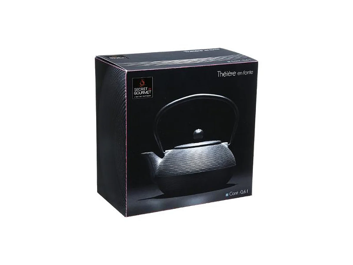 Théière en Fonte "Doty" 60cl Noir