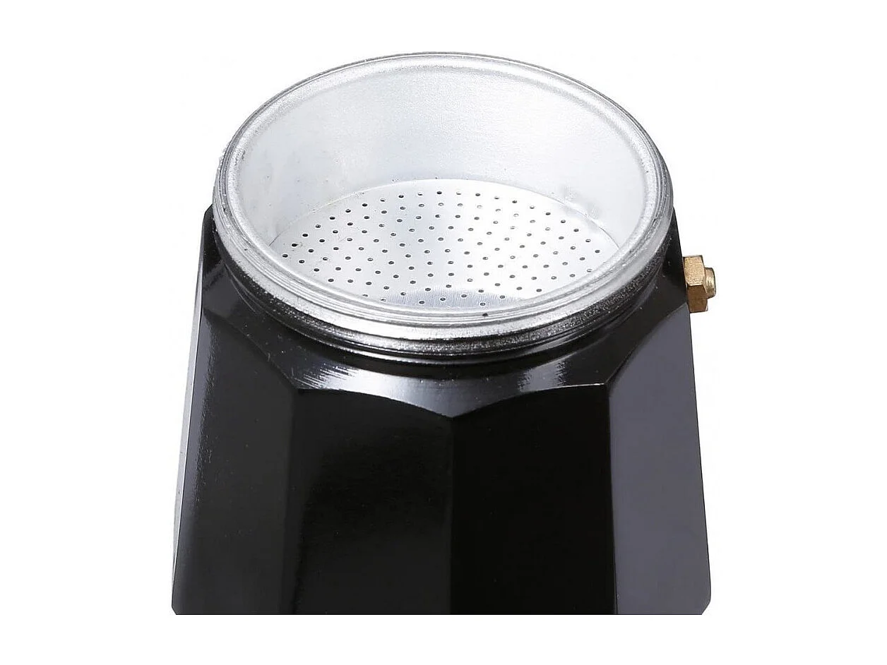 Cafetière en Métal "Italienne" 18cm Noir