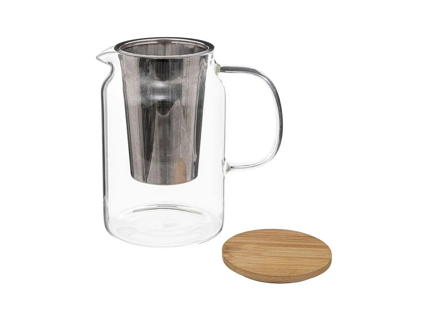 Théière en Verre "Mia" 90cl Transparent