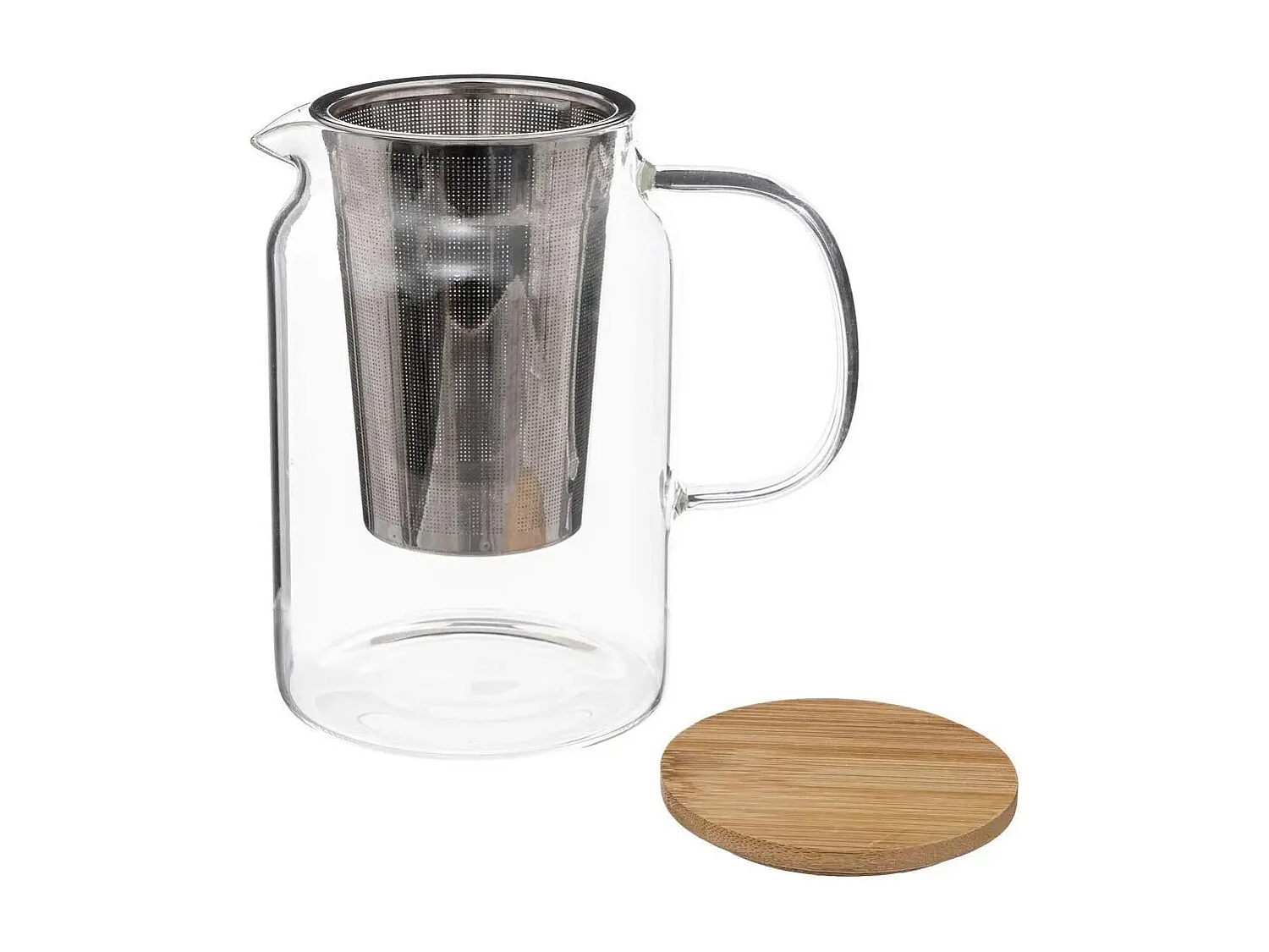 Théière en Verre "Mia" 90cl Transparent