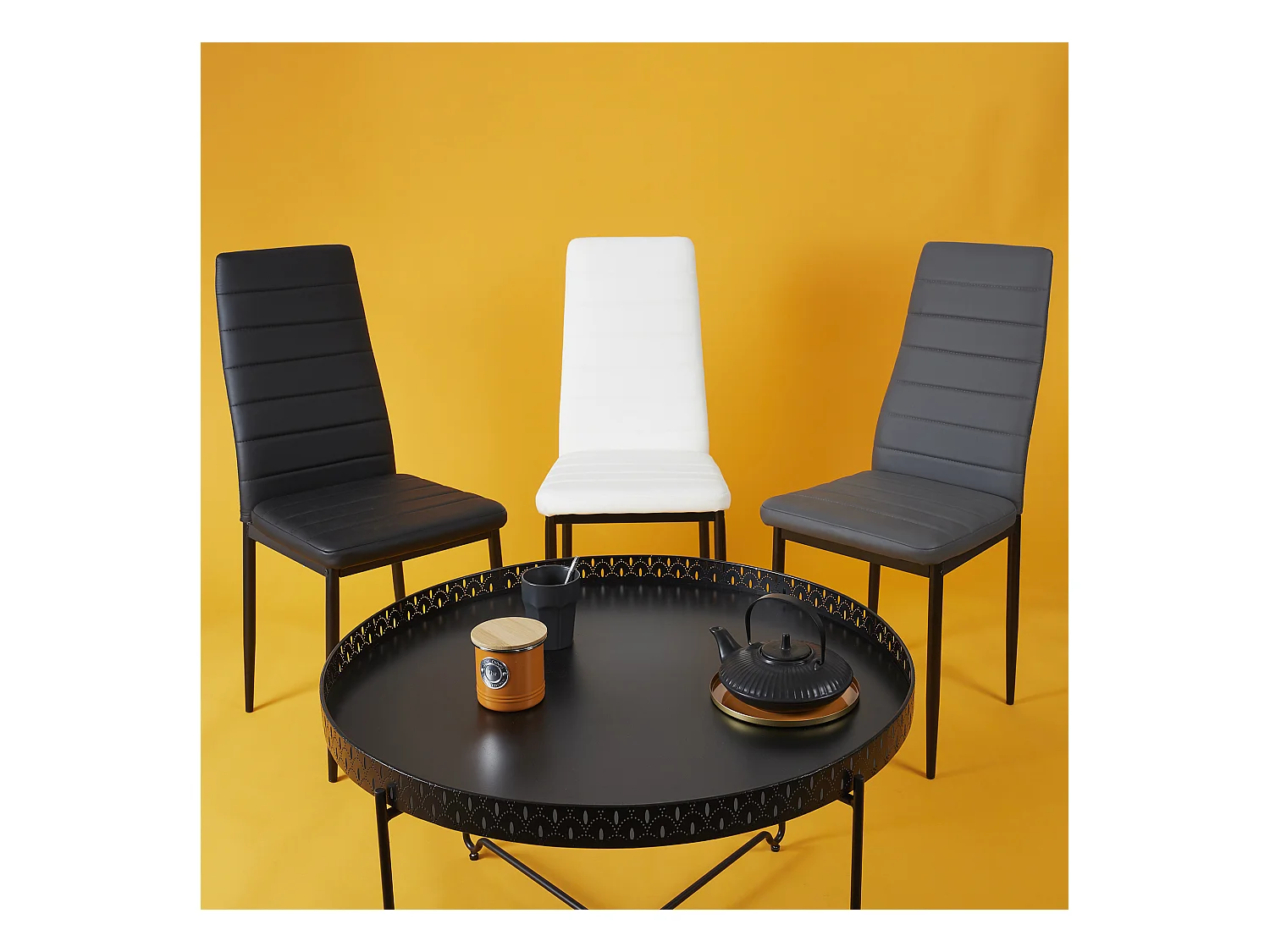 Theiere Chan Ceramique Noire 60cl Noir