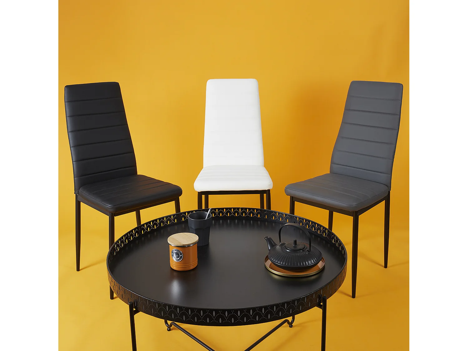 Theiere Chan Ceramique Noire 60cl Noir