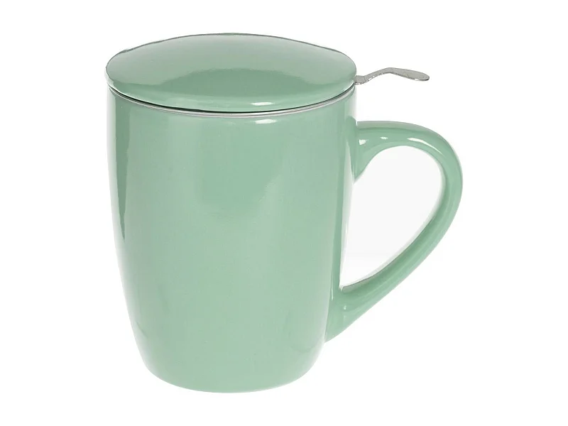 Tisanière en Faïence "Colorama" 32cl Menthe