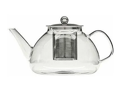 Théière en Verre "Filtre" 24cm Transparent