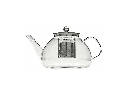 Théière en Verre "Filtre" 24cm Transparent