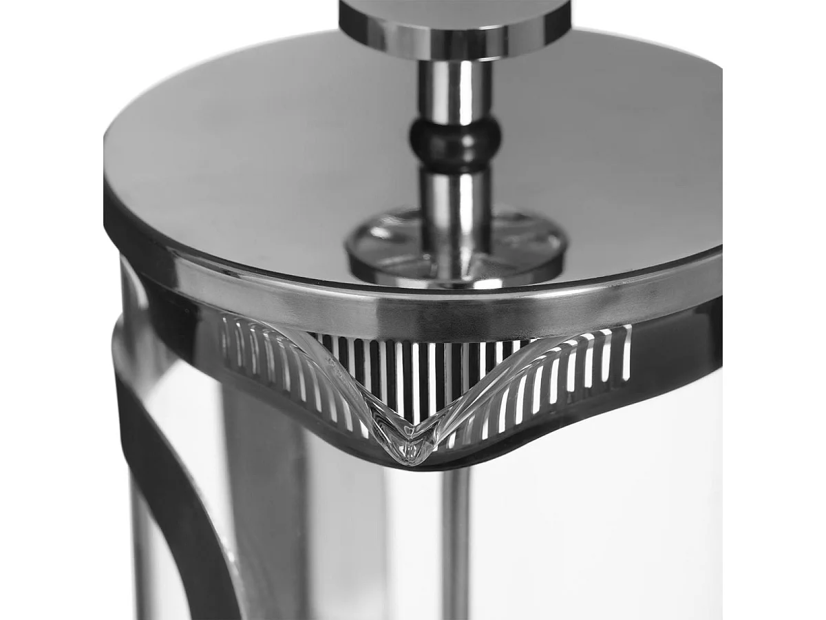 Coffret Cafetière & 2 Tasses "Café" 60cl Noir