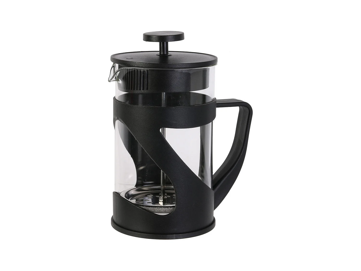 Cafetiere A Piston Noir 80cl 7 Tasses Noir