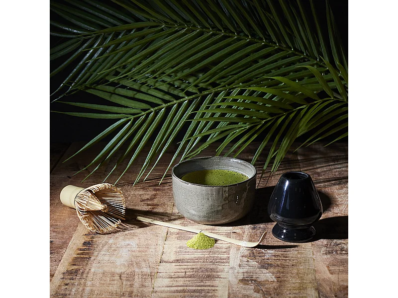 Coffret Preparation The Matcha Vert, Marron, Noir