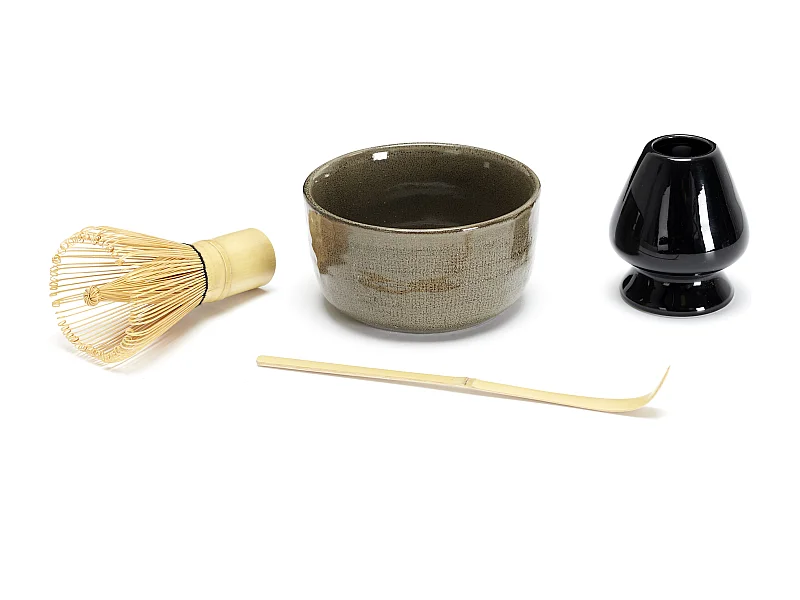 Coffret Preparation The Matcha Vert, Marron, Noir